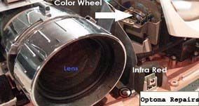optoma lens problem reparation