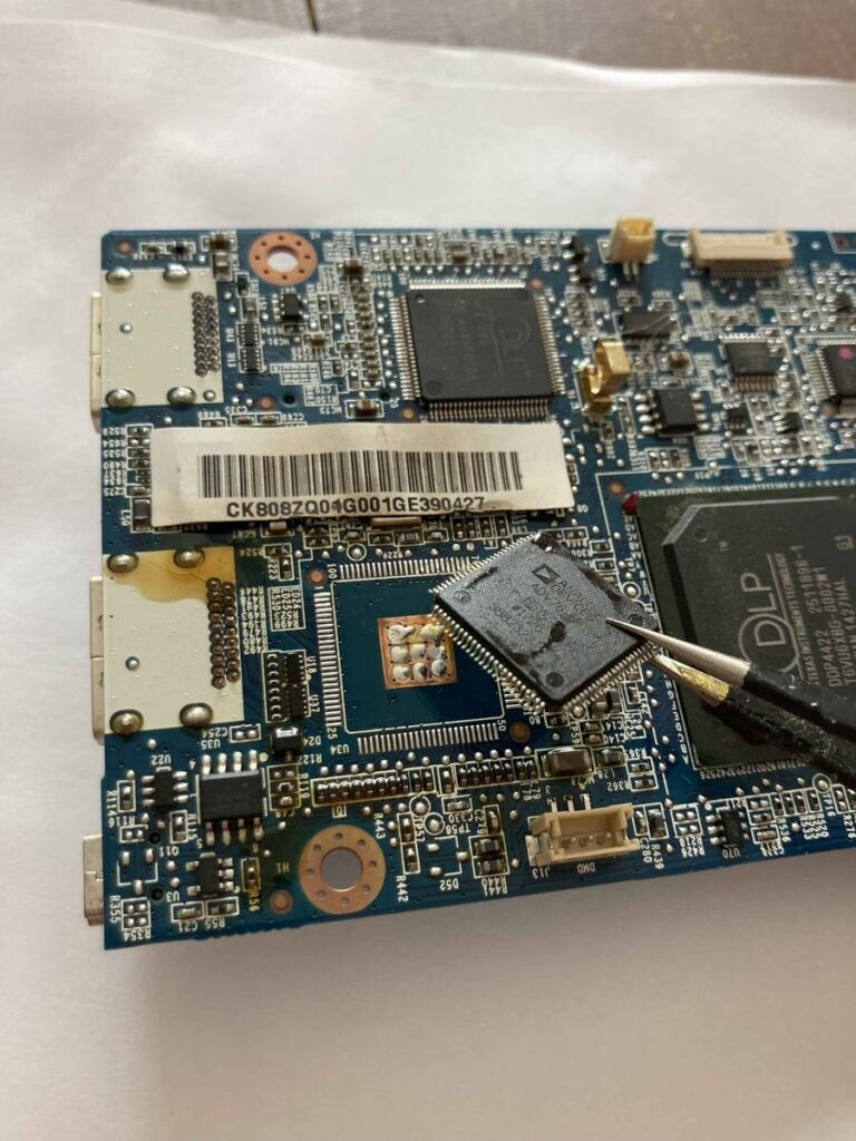 projector motherboard reparation